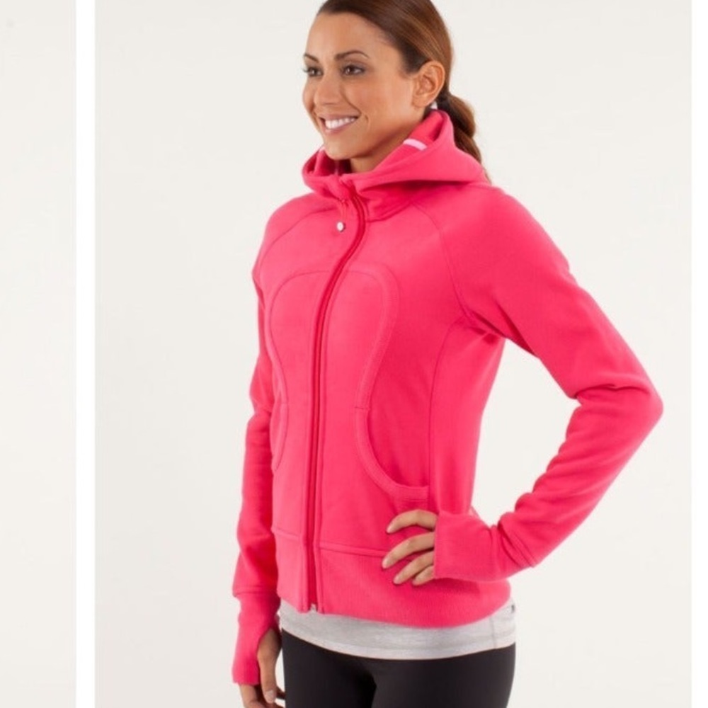 Lululemon Pink Scuba Hoodie